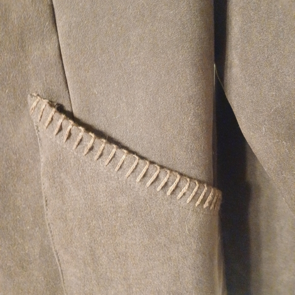 Vintage 70s Banjo Dallas Texas Suede Jacket - Picture 6 of 6